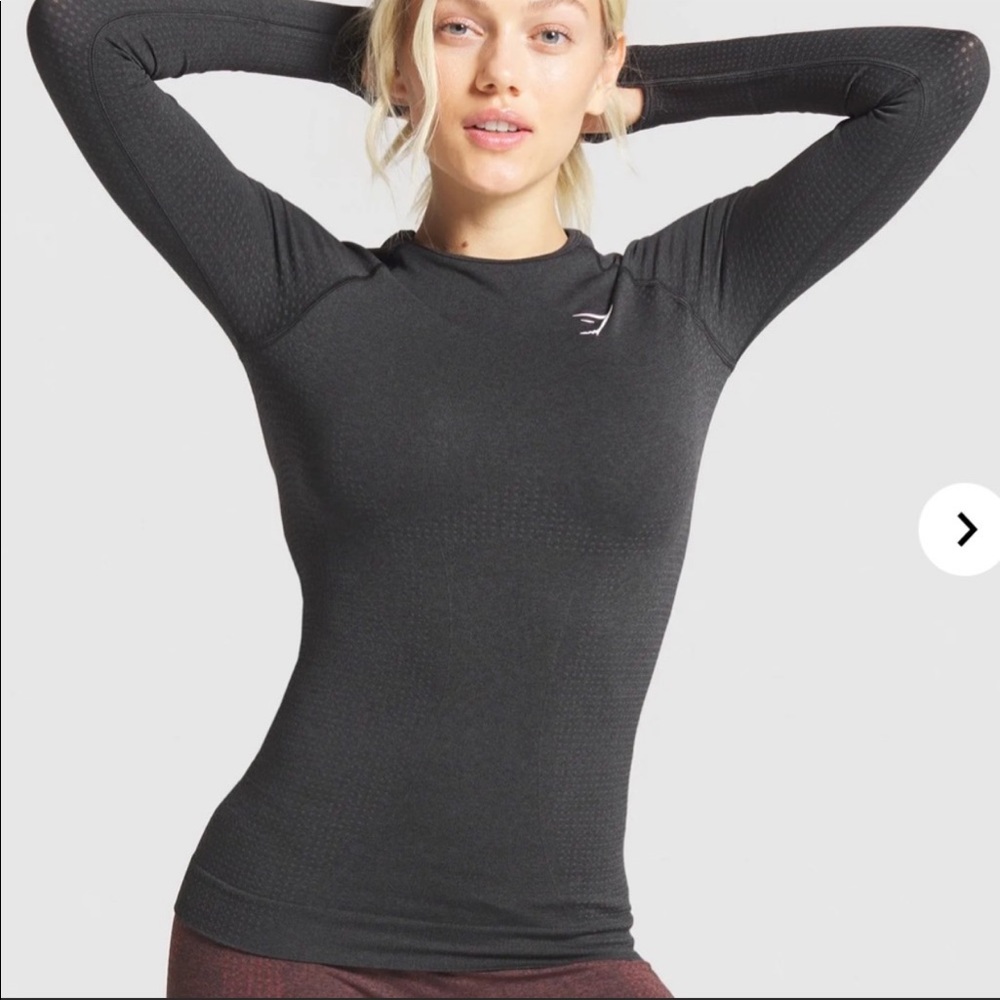Gymsark seamless long sleeve shirt